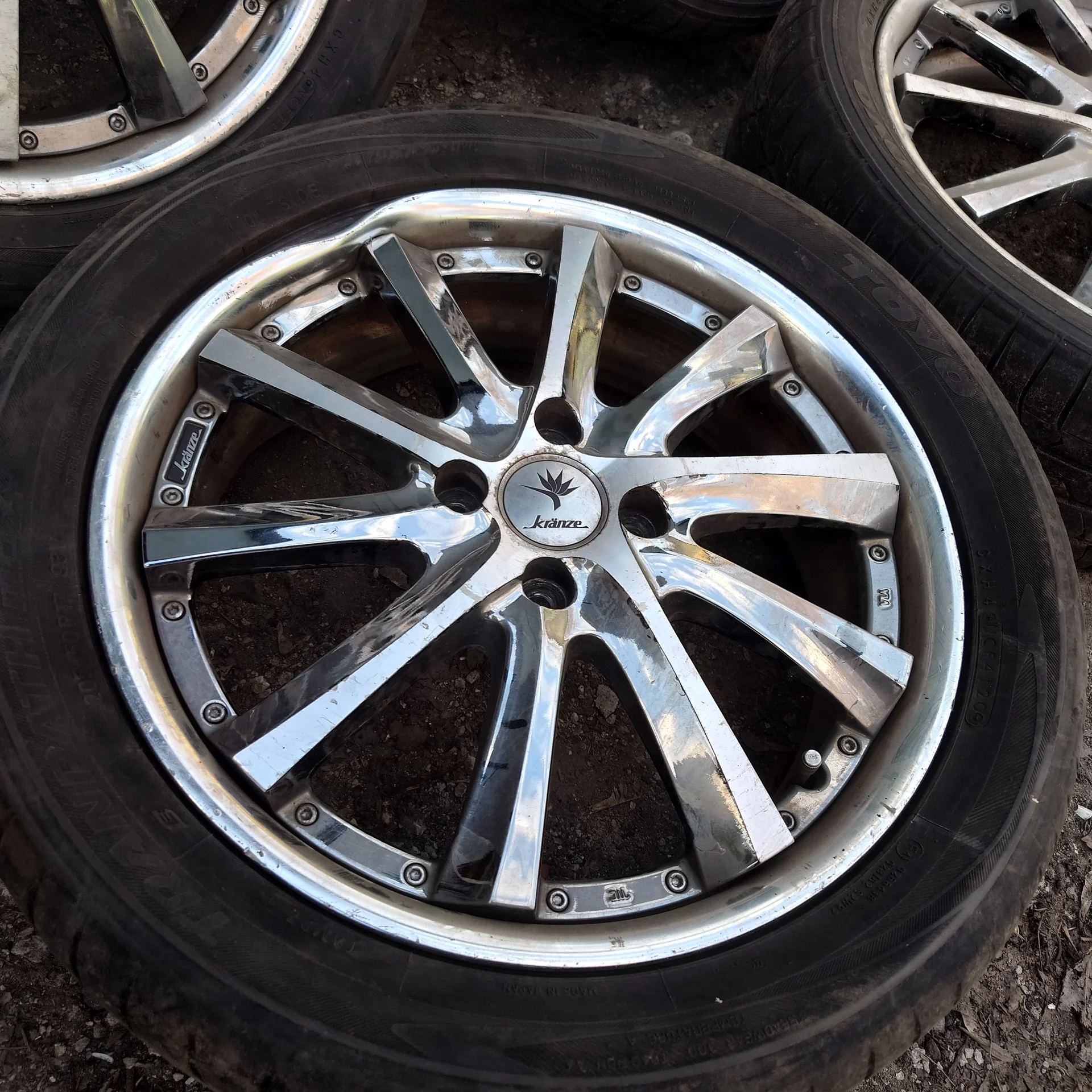 Кованые диски Weds Kranze r17 4×100 - миниатюра 4