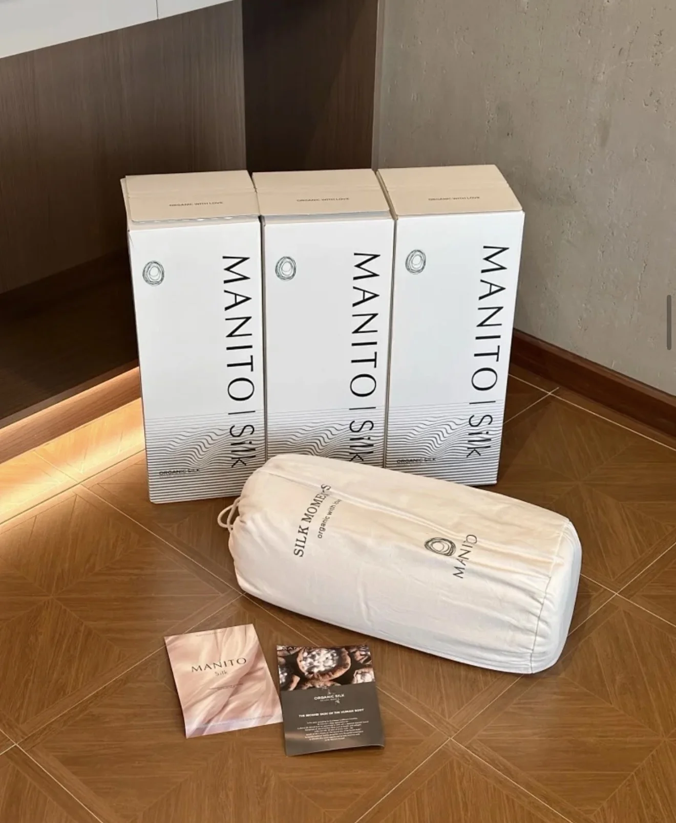Manito x silk moment одеяло из натурального шёлка - миниатюра 3