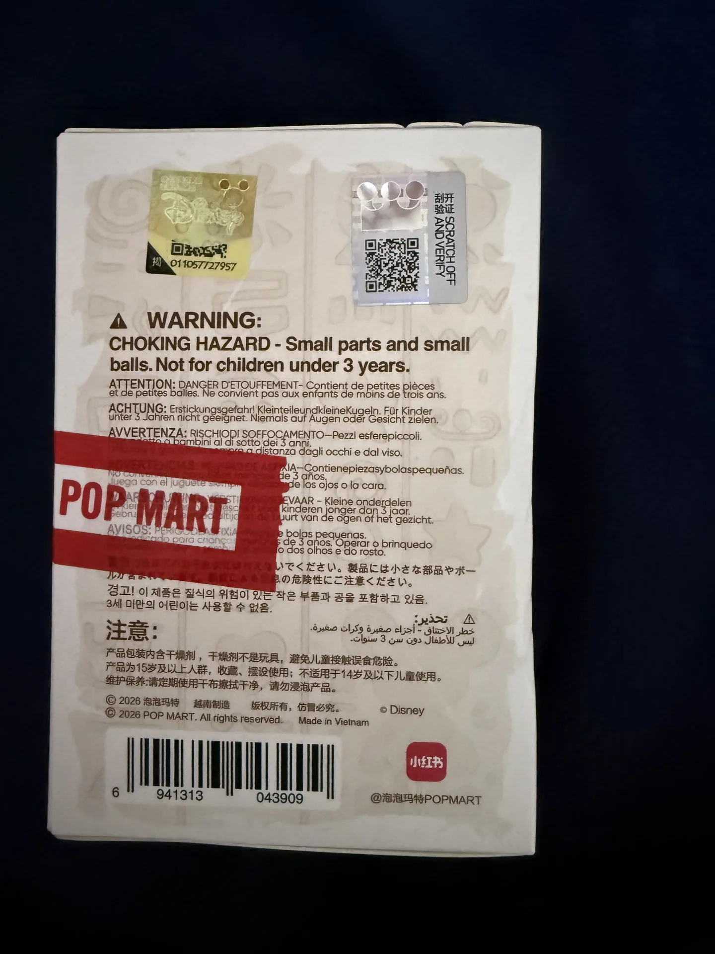 Игрушка pop mart Микки оригинал (попмарт) - миниатюра 4