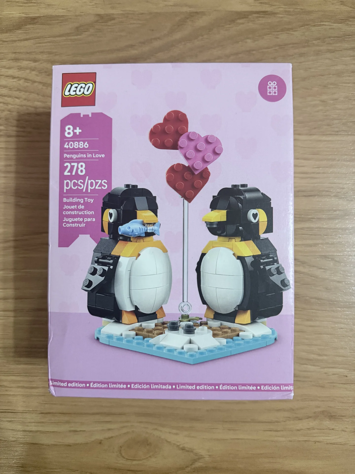 Lego пингвины 40886 лимитированная Оригинал - изображение 1
