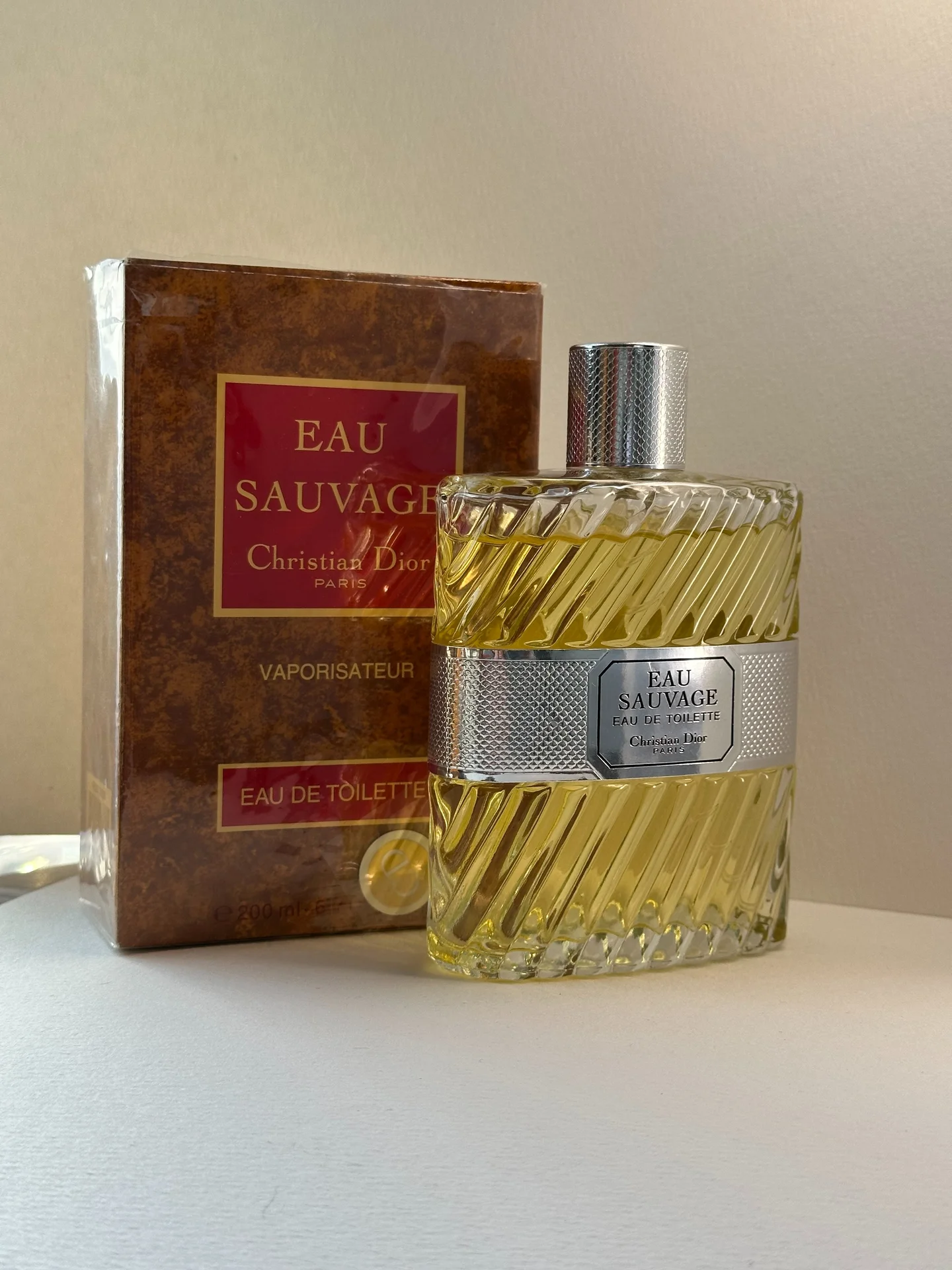Винтаж Eau Sauvage Cristian Dior 200ml - миниатюра 2