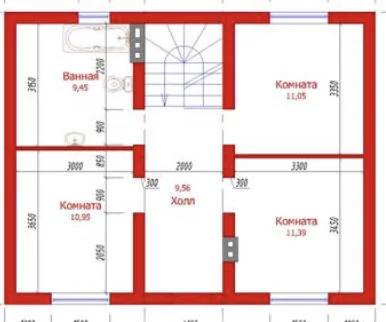 Дом 140 м² на участке 6 сот. - миниатюра 9