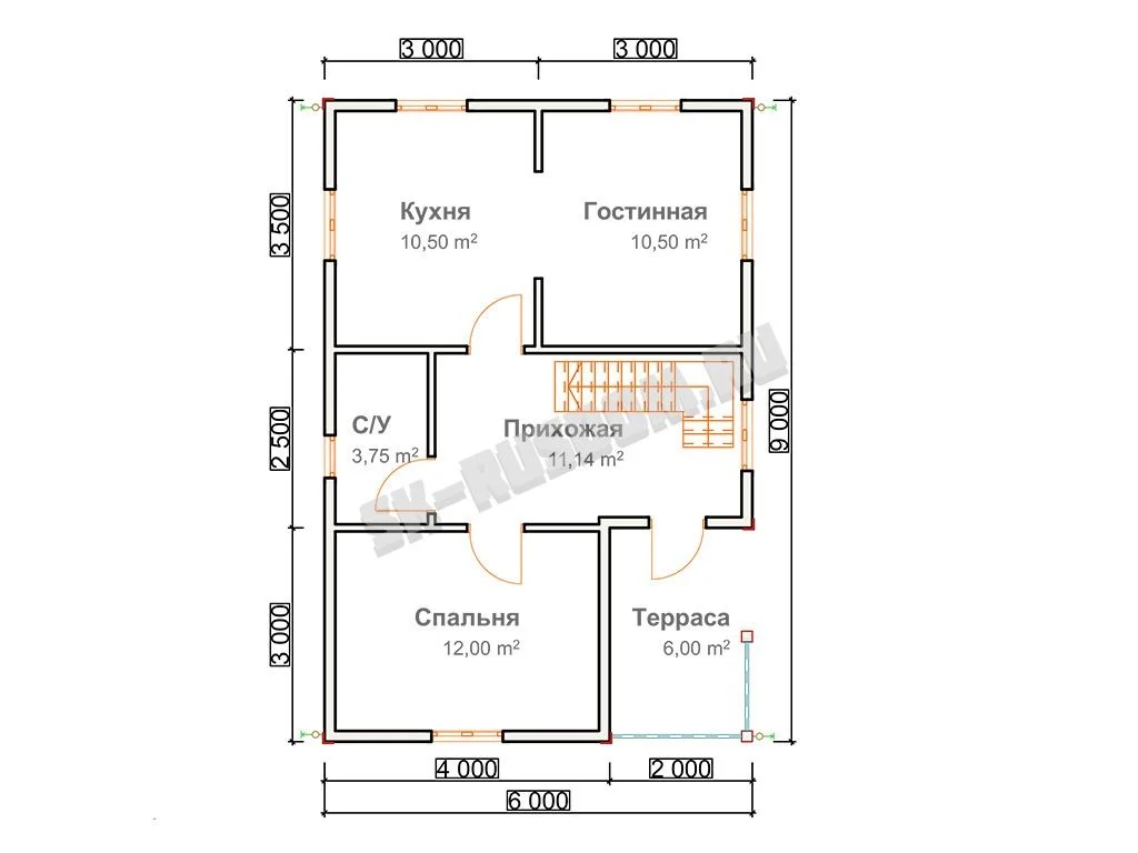 Дом, 97.5 м² - миниатюра 3