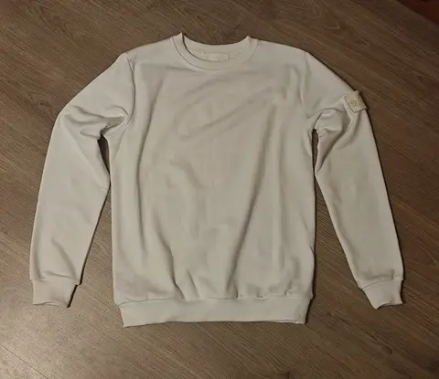 свитшот stone island ghost white