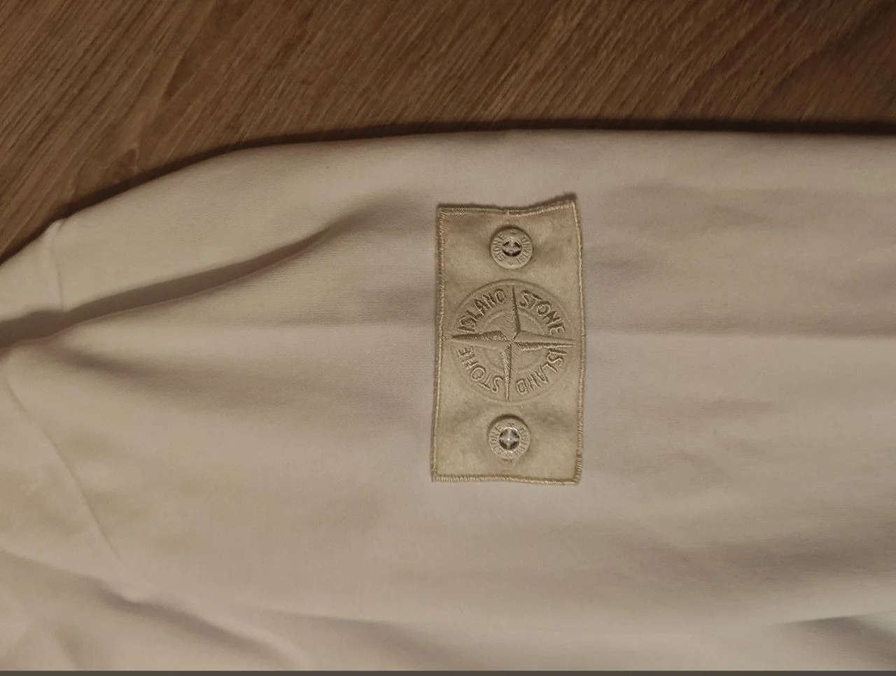 свитшот stone island ghost white - миниатюра 3