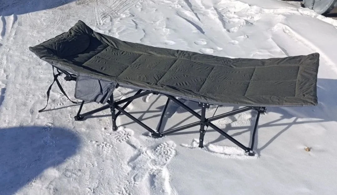 Раскладушка кровать "паук" с матрасом, новая - миниатюра 6