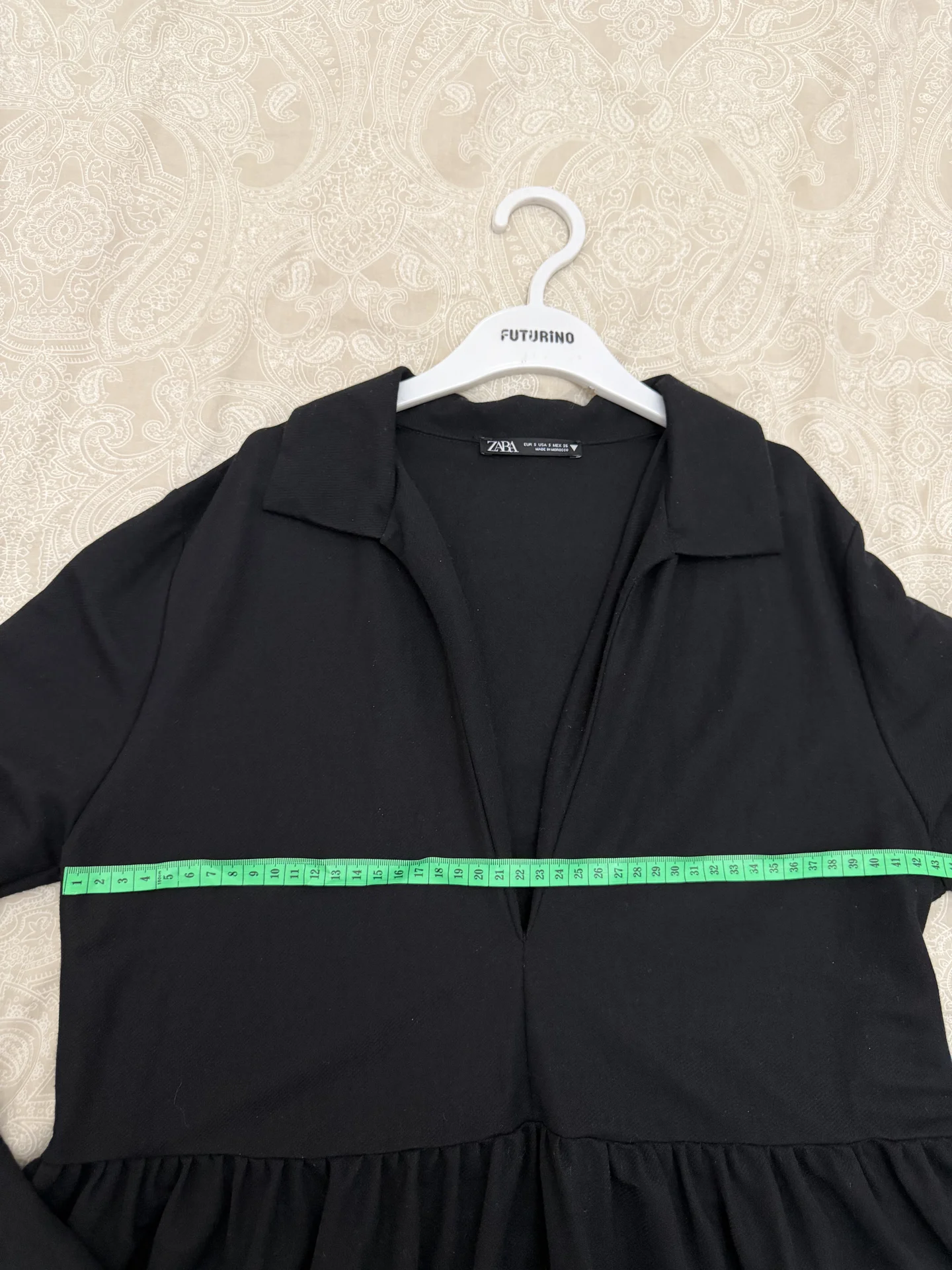 Платье Zara черное s - миниатюра 2