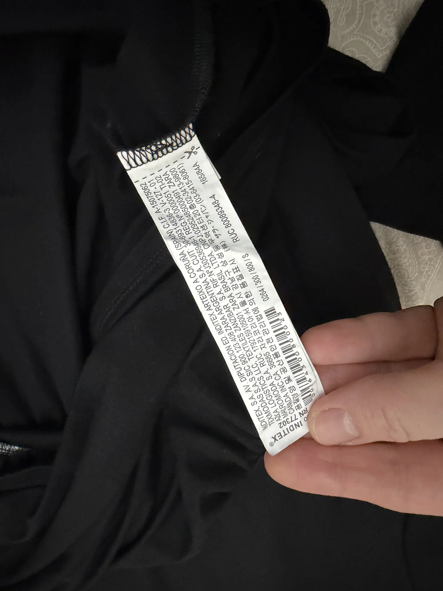 Платье Zara черное s - миниатюра 7