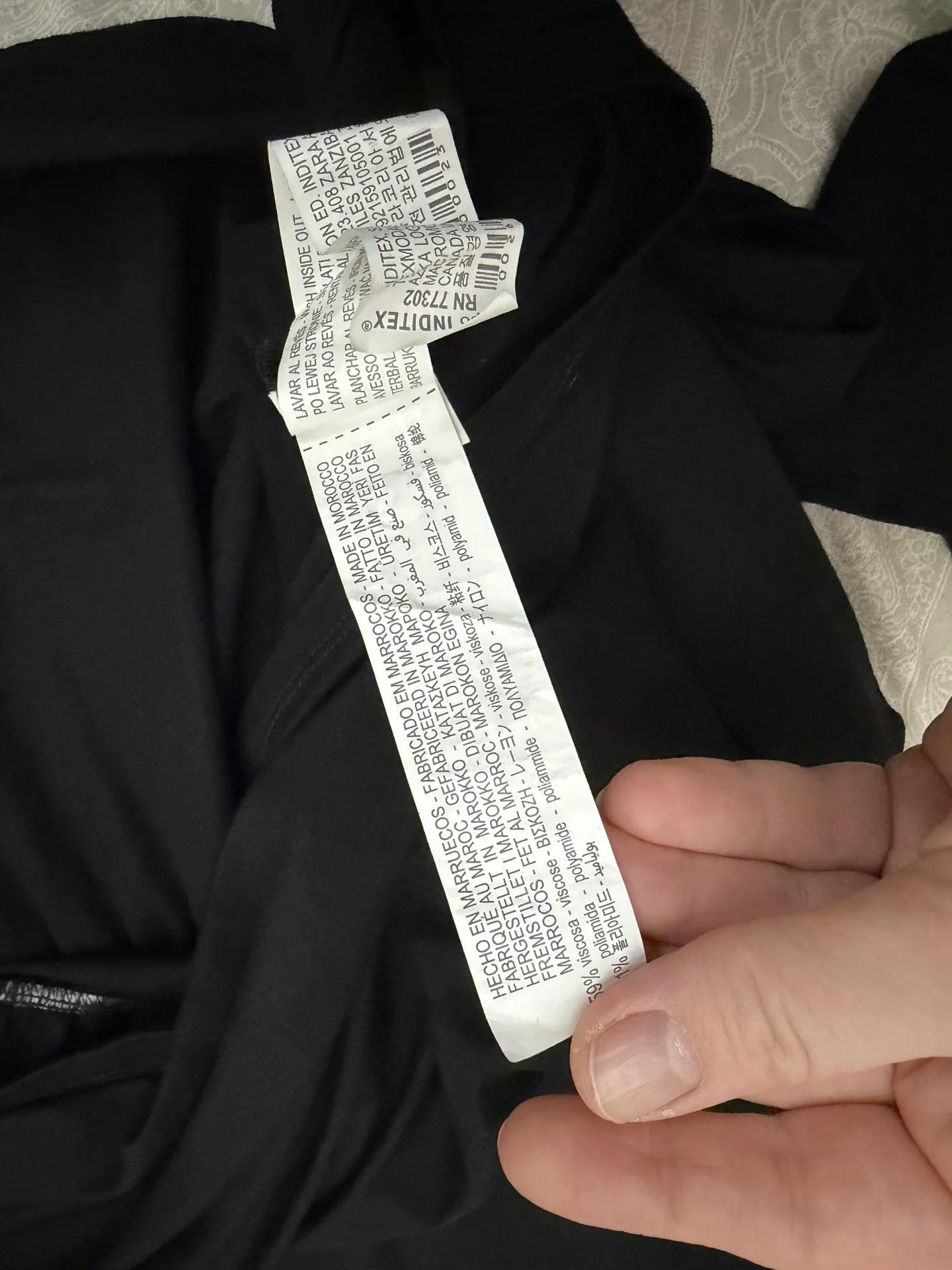 Платье Zara черное s - миниатюра 9