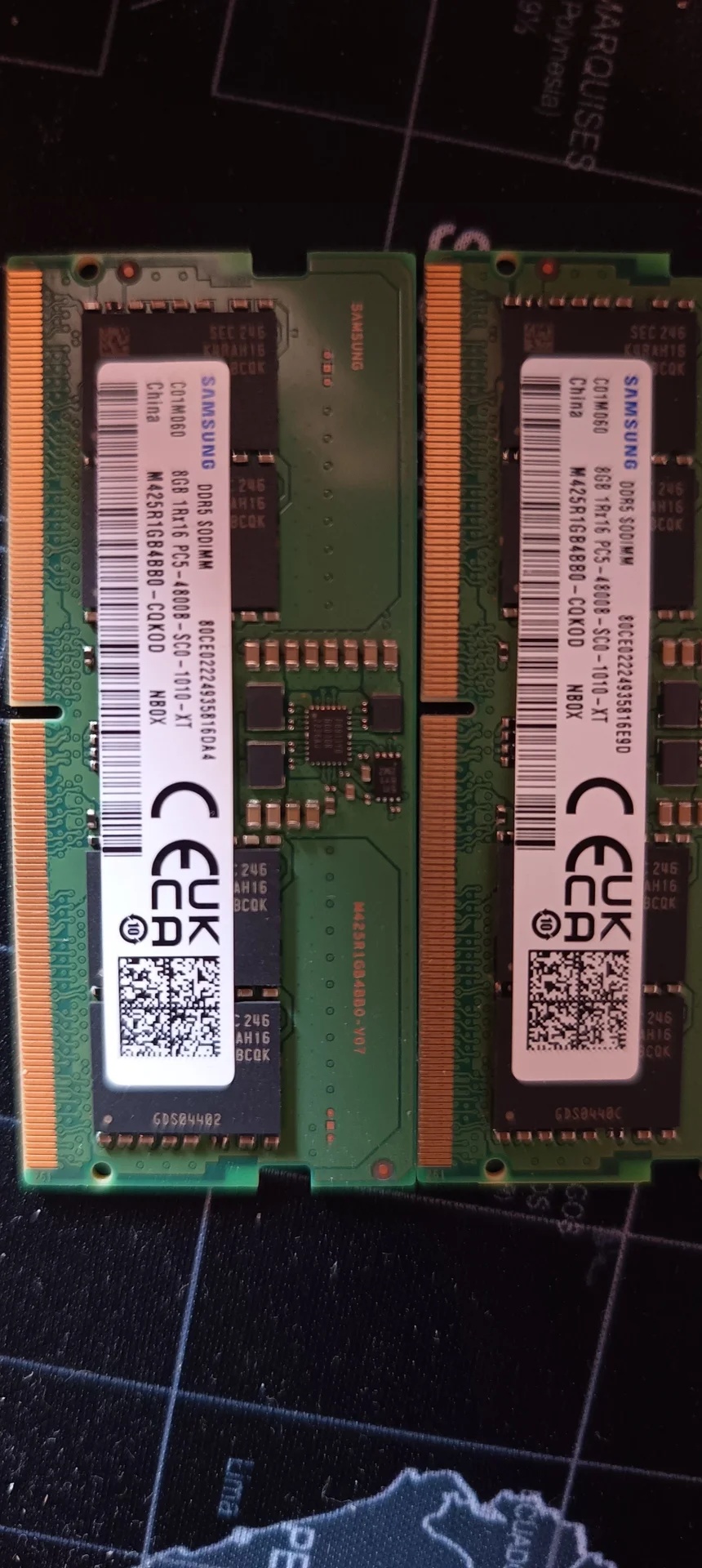 Оперативная память SODIMM DDR5 Samsung OEM 16gb - миниатюра 3