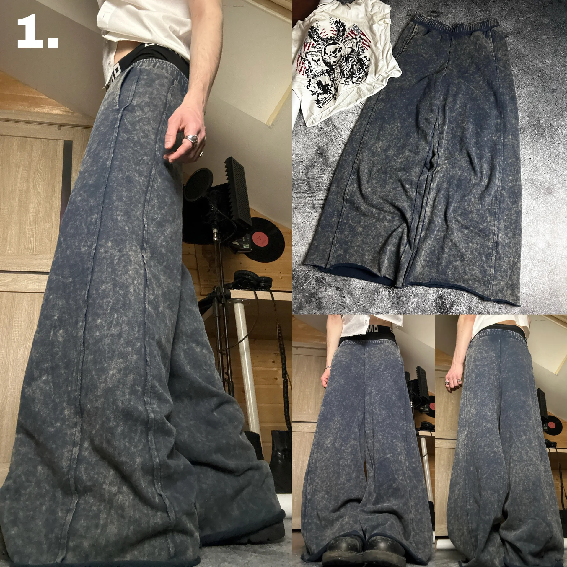 Джинсы Широкие Acne Margiela Dior Jaded - миниатюра 2
