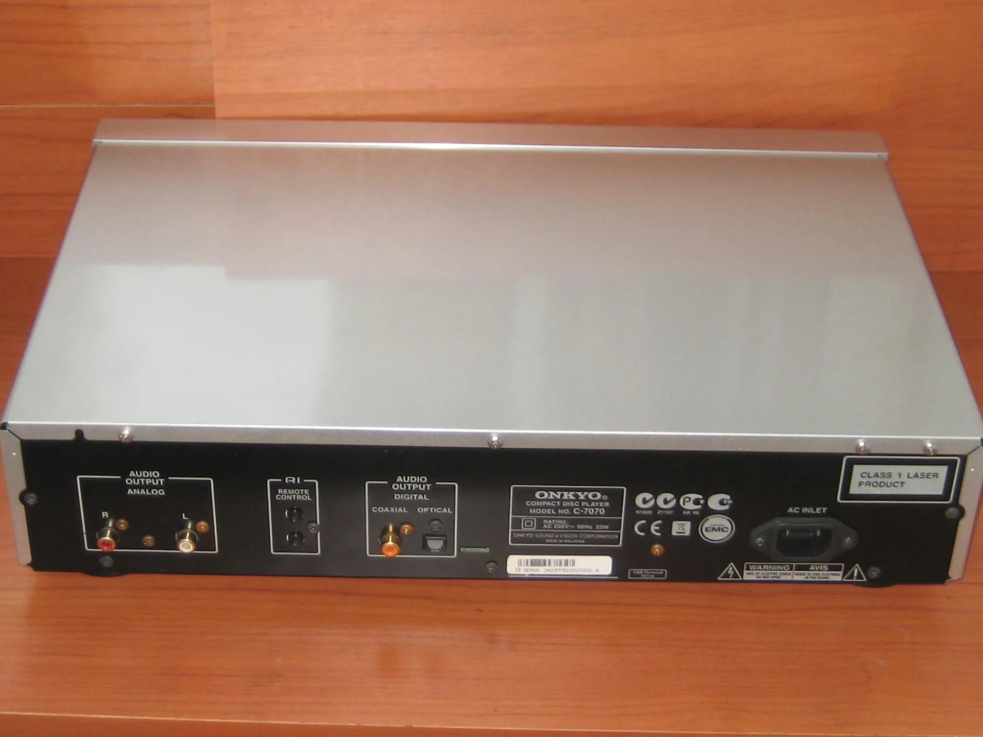 CD проигрыватель (cтример) Onkyo C-7070 Silver - миниатюра 7