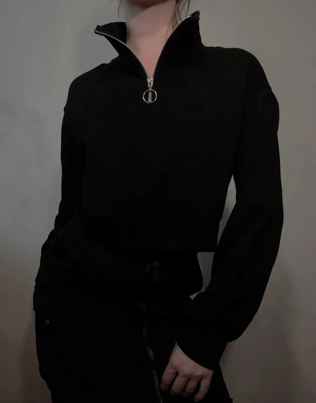 Кофта черная H&M - изображение 1