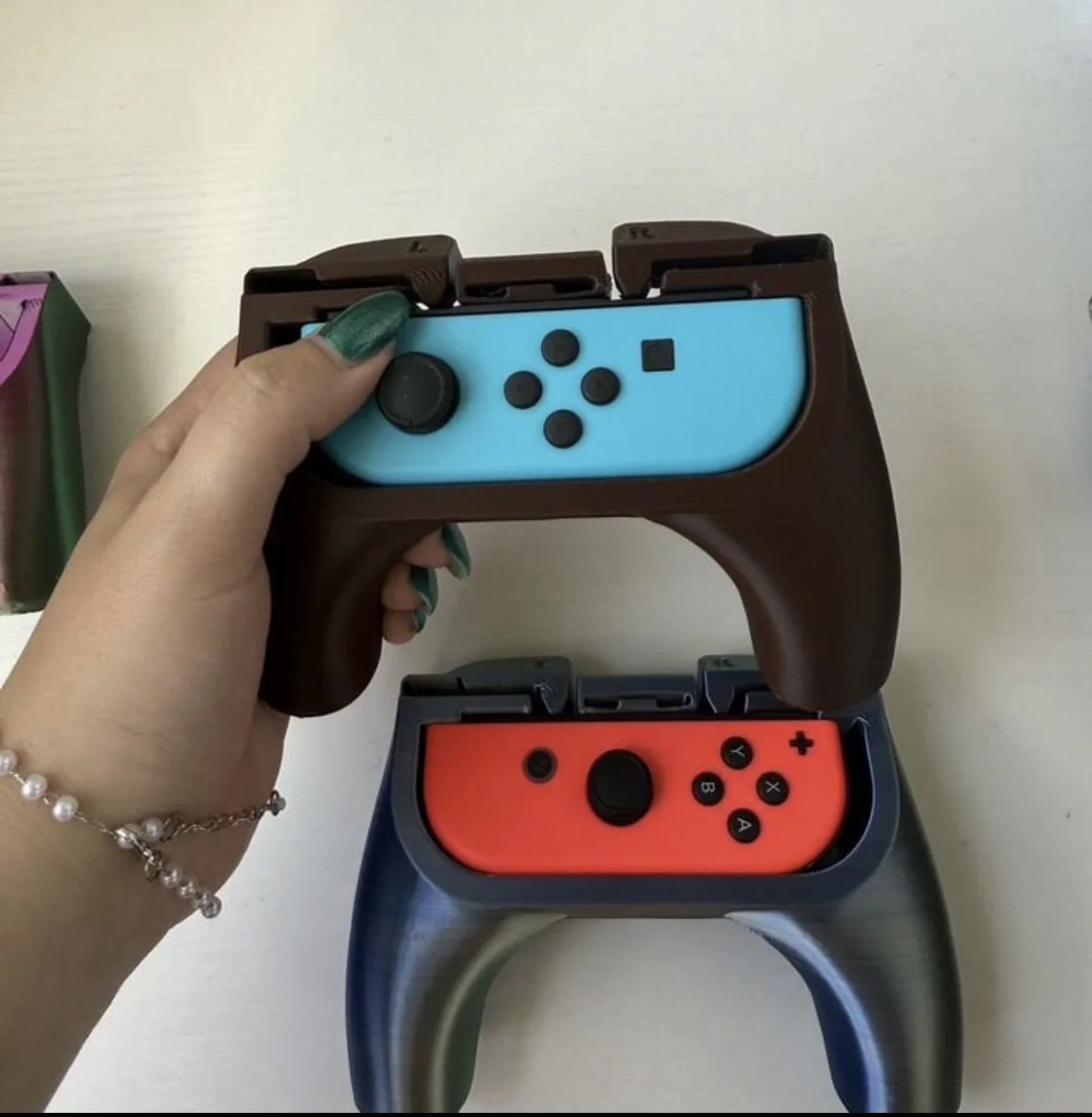 Держатель (грип) joy-con nintendo switch - миниатюра 4