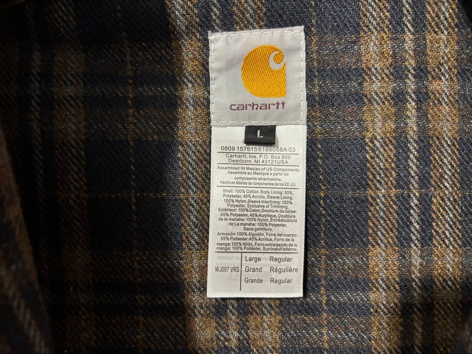 Куртка Carhartt OG Santa Fe Jacket - миниатюра 10
