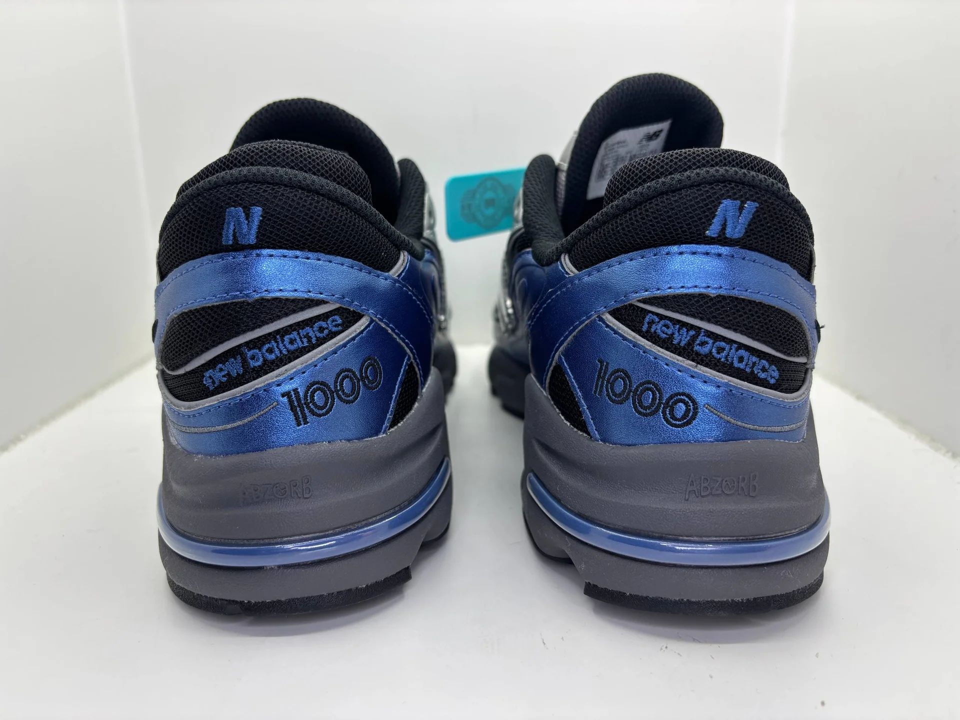 New Balance 1000 Metallic Blue - миниатюра 4