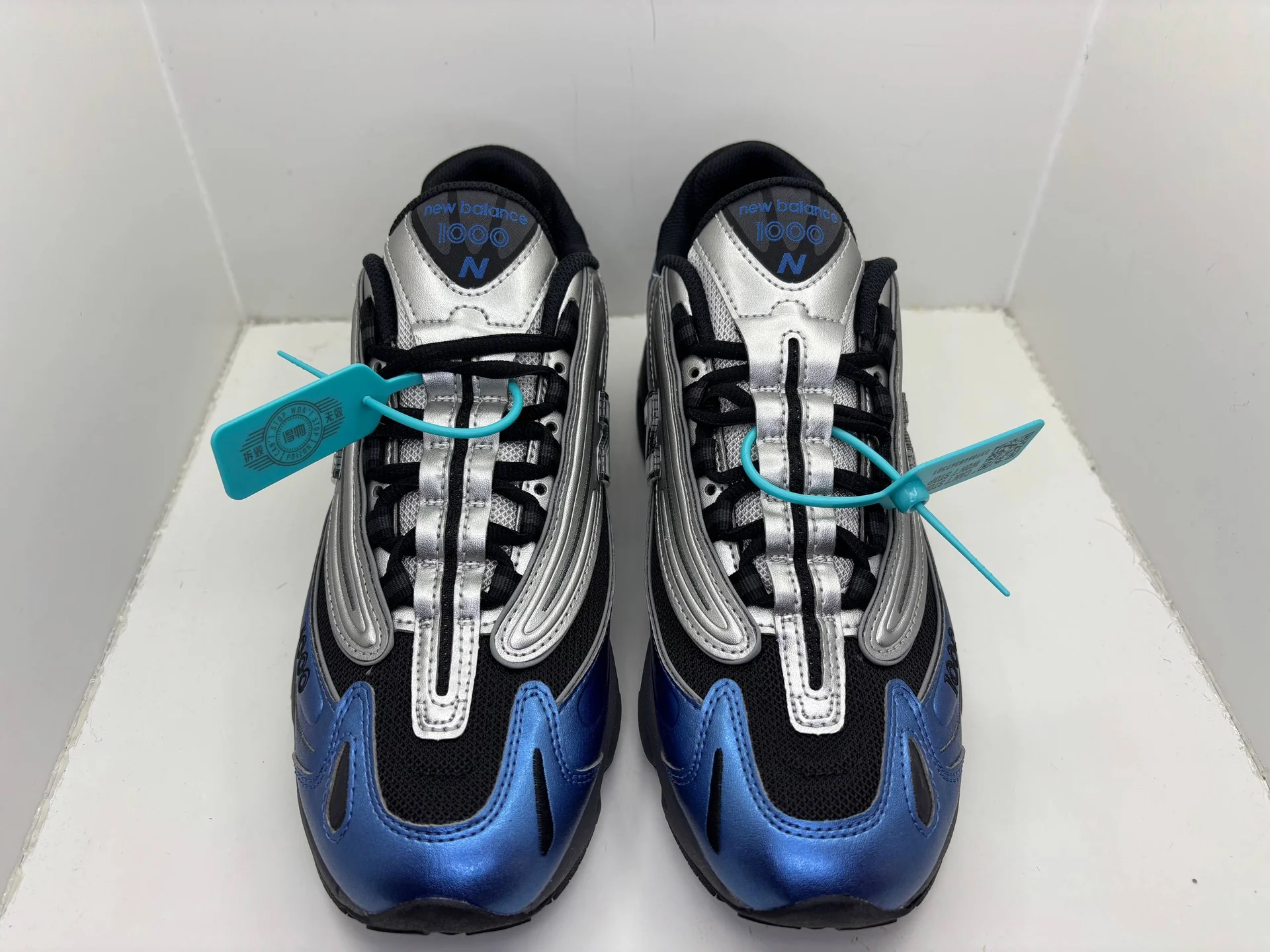 New Balance 1000 Metallic Blue - миниатюра 5