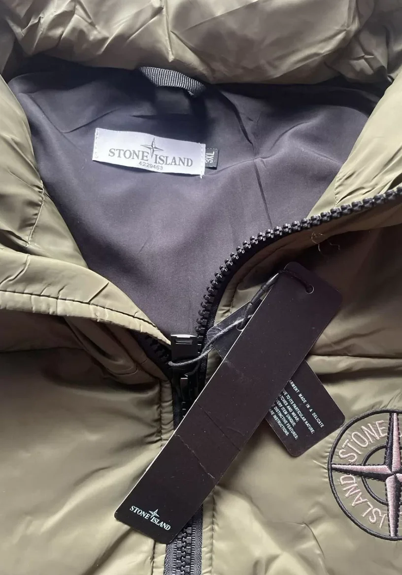 Жилетка мужская stone island дичааайщий кайф - миниатюра 4