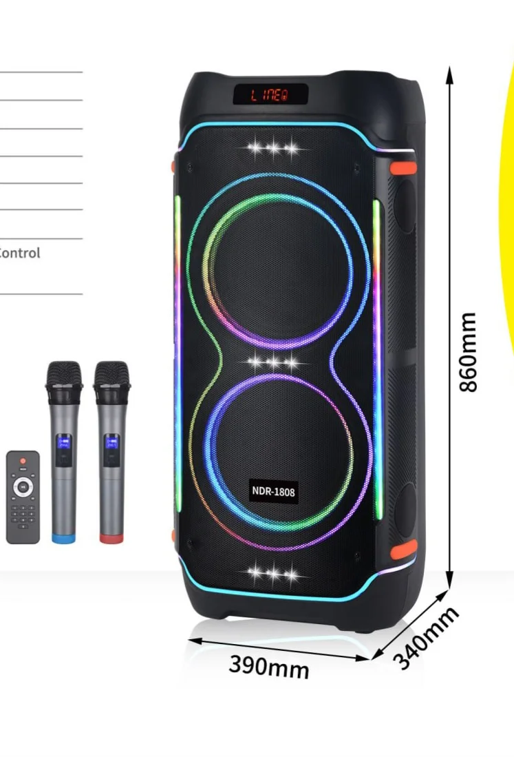 Большая блютуз колонка NDR-1810 (JBL-310) - миниатюра 2