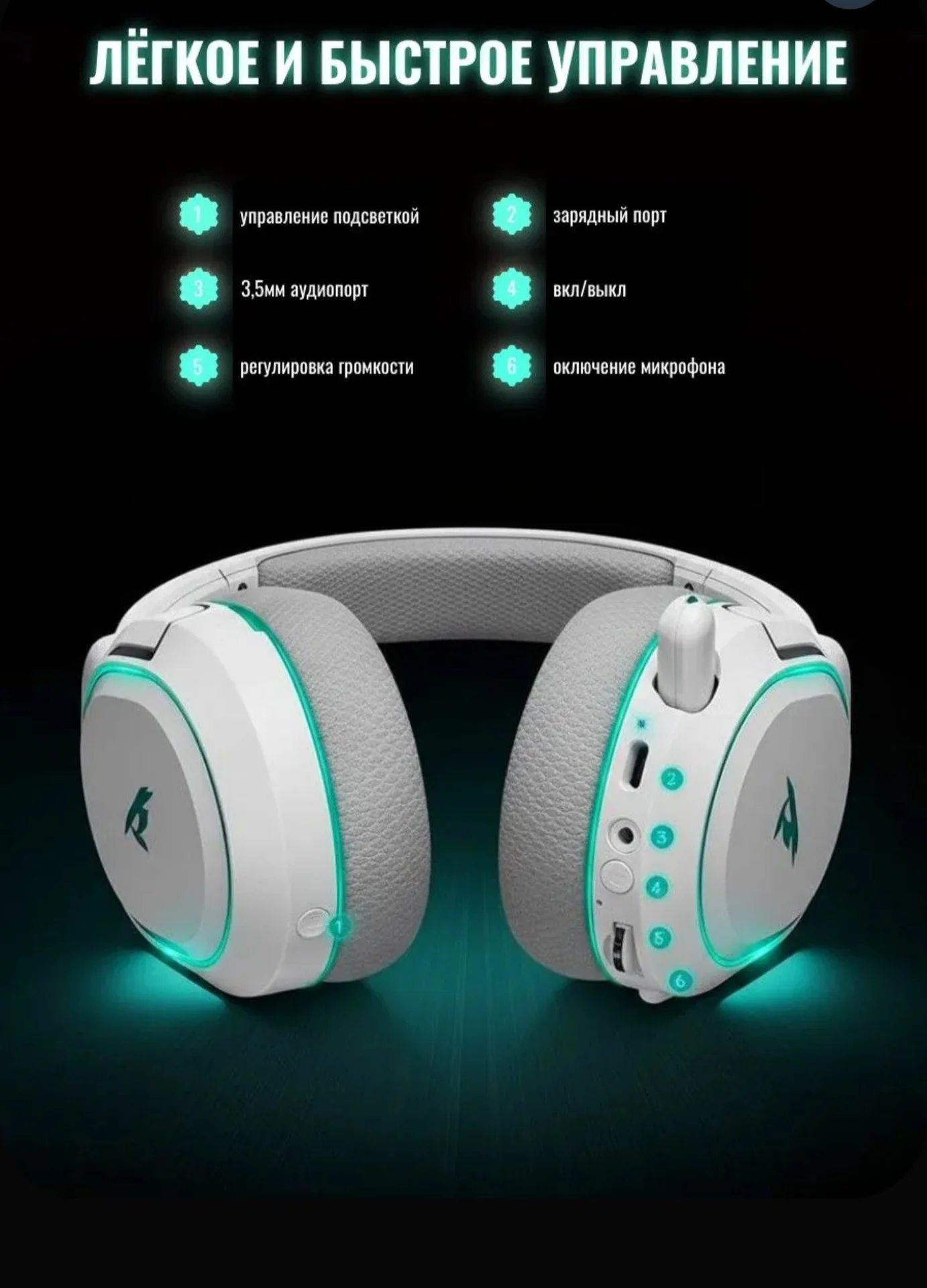 Bluetooth гарнитура Picun, новая в упаковке - миниатюра 2