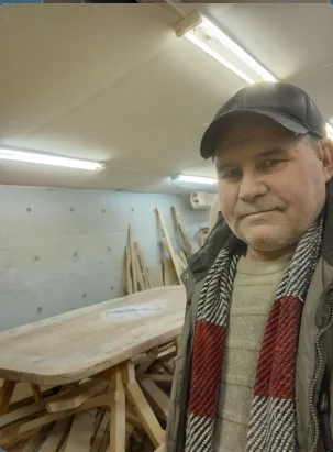 Лофт мебель, слэбы, столы из карагача. кедра - миниатюра 2