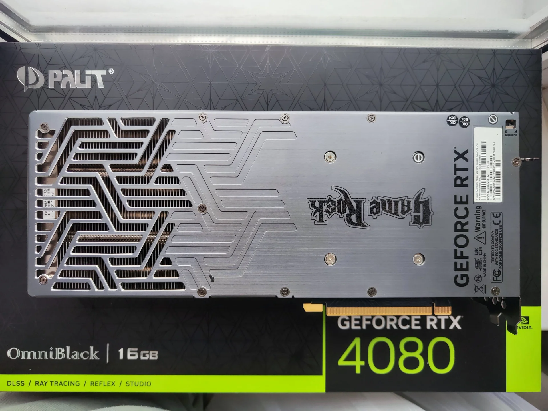 Rtx 4080 palit gamerock omniblack Идеал + Обмен - миниатюра 4
