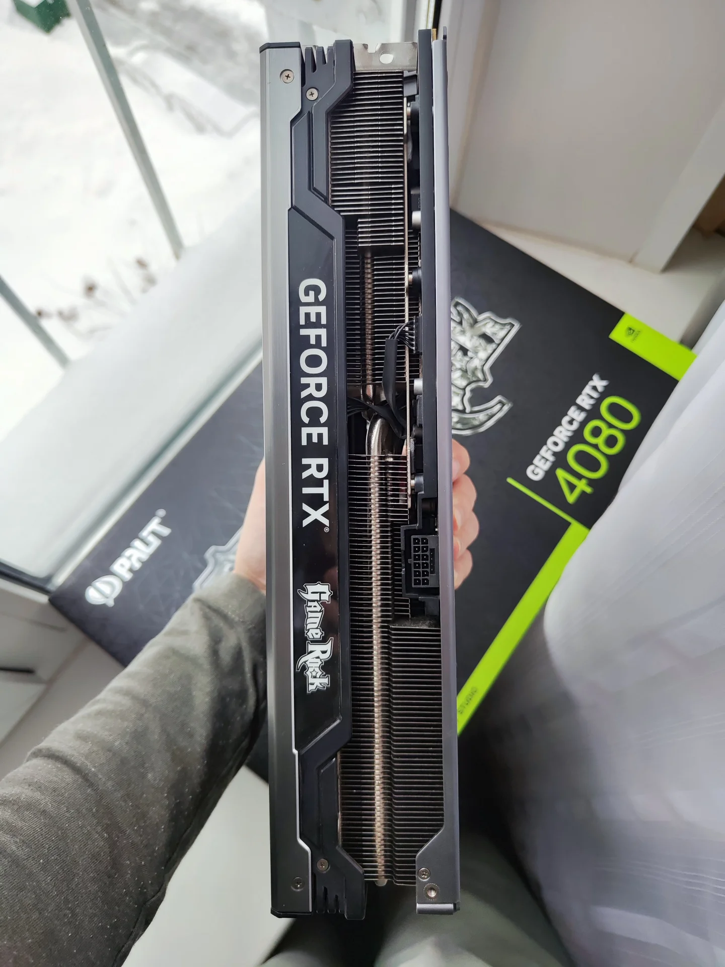 Rtx 4080 palit gamerock omniblack Идеал + Обмен - миниатюра 8