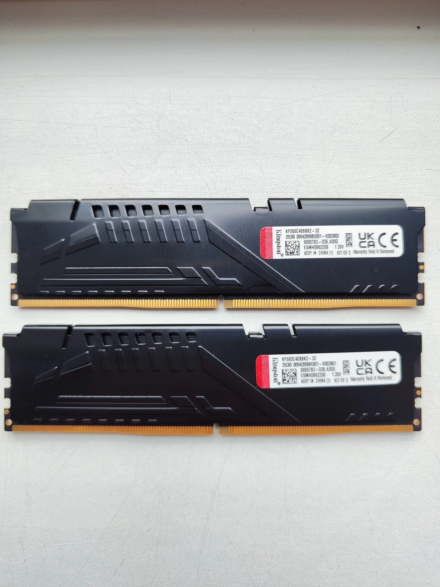 Оператвивная память ddr5 32gb 6000 Kingston FURY Beast CL40 - миниатюра 4