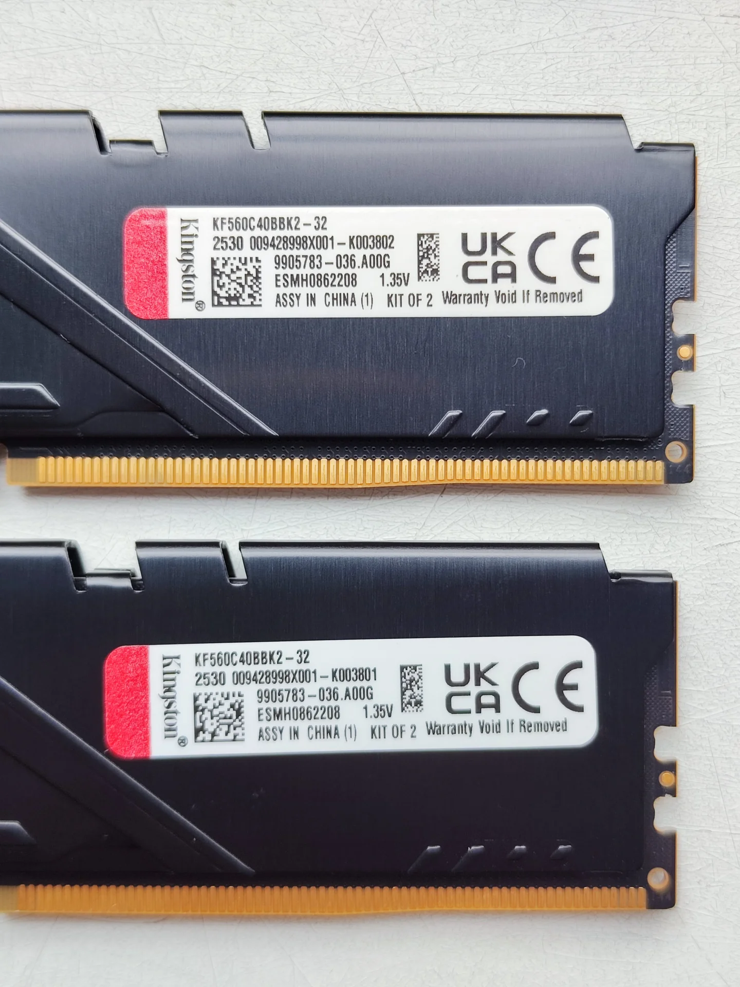 Оператвивная память ddr5 32gb 6000 Kingston FURY Beast CL40 - миниатюра 5