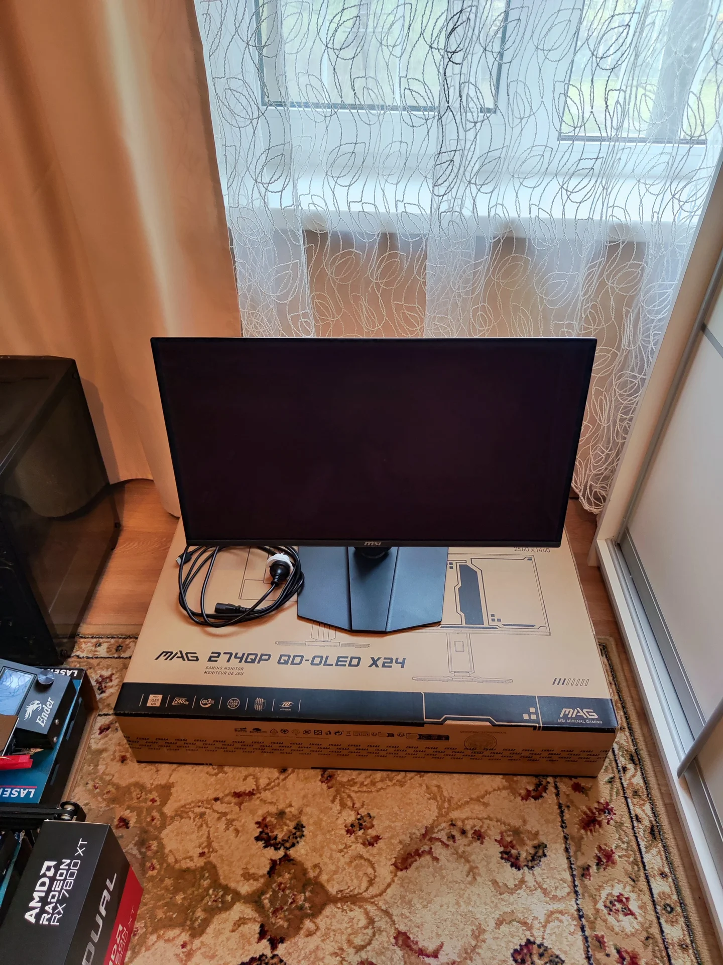 монитор MSI MAG 274QP QD-OLED X24 2к 240 герц - миниатюра 4