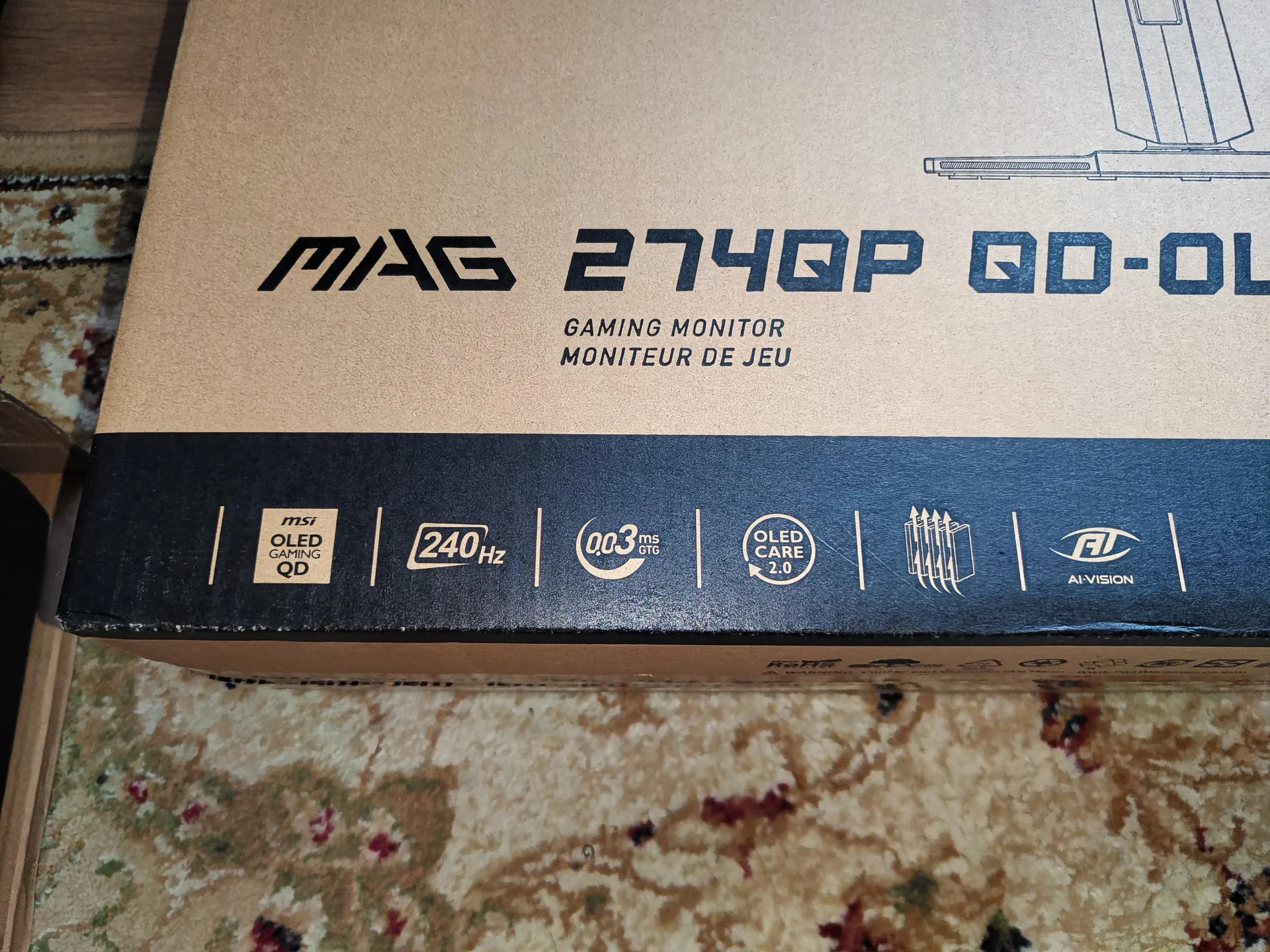 монитор MSI MAG 274QP QD-OLED X24 2к 240 герц - миниатюра 13