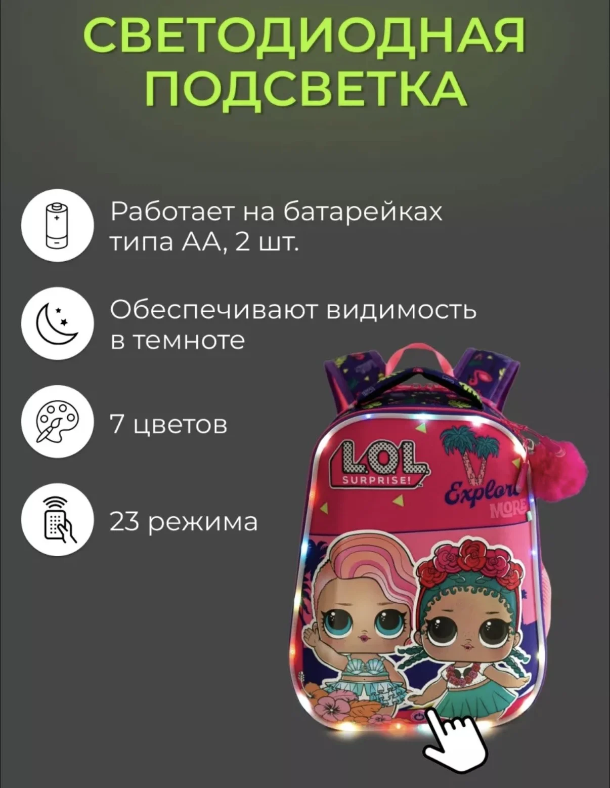 Рюкзак и сумка LOL - миниатюра 3