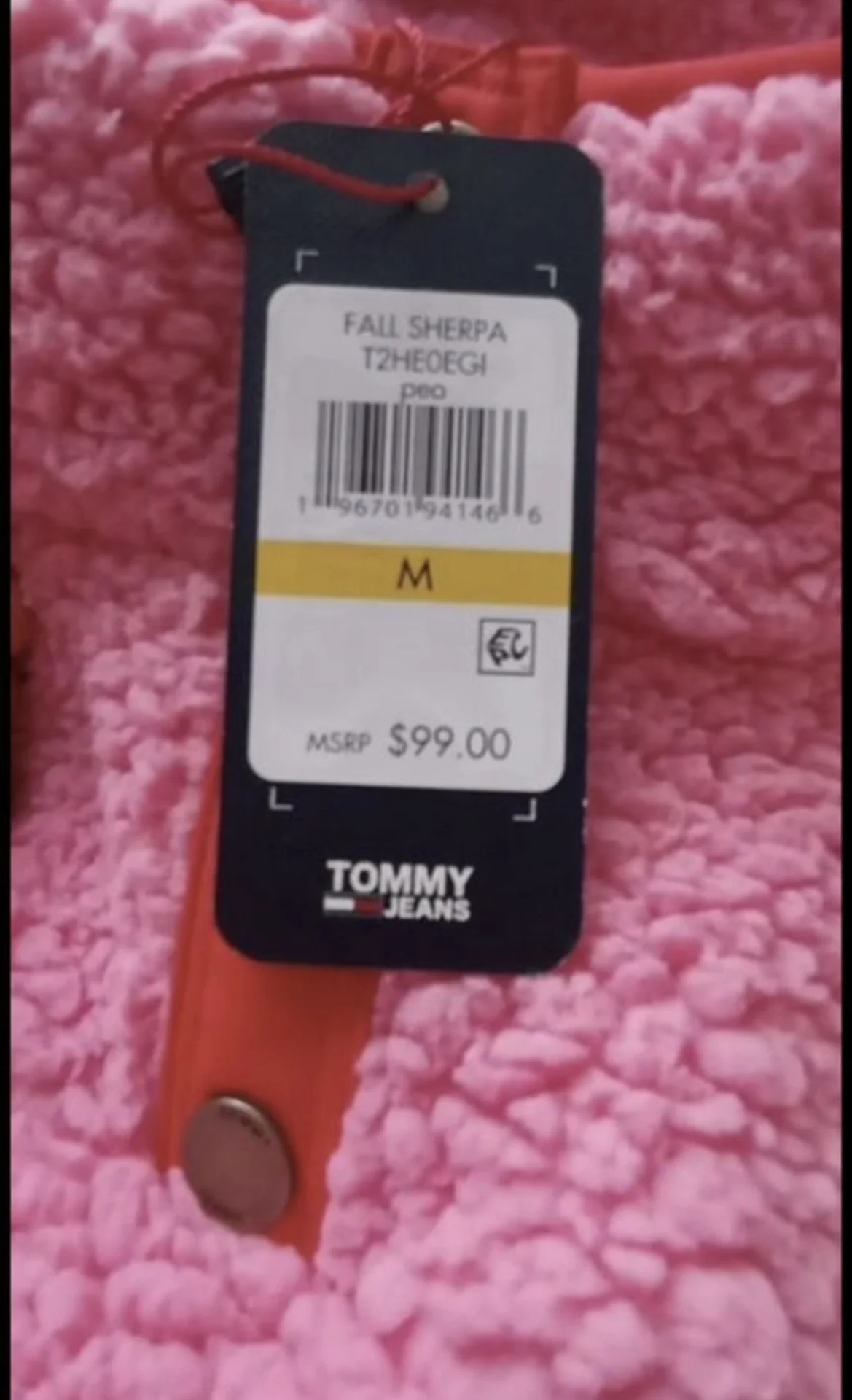 Свитшот-анорак Tommy Jeans оригинал, размер M, нов - миниатюра 5