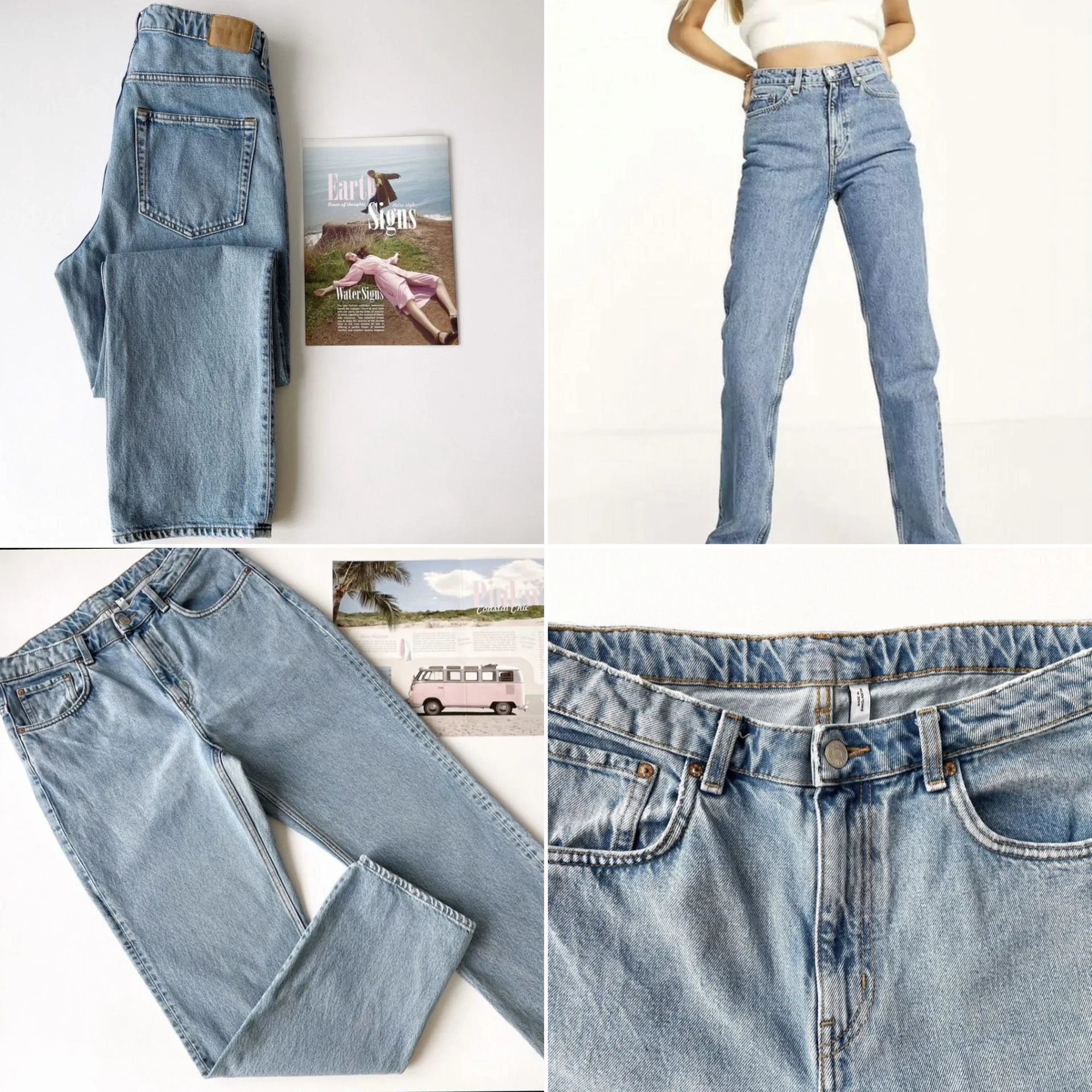 Джинсы 4 пары (Weekday, Zara, Tommy, Reserved) - миниатюра 2