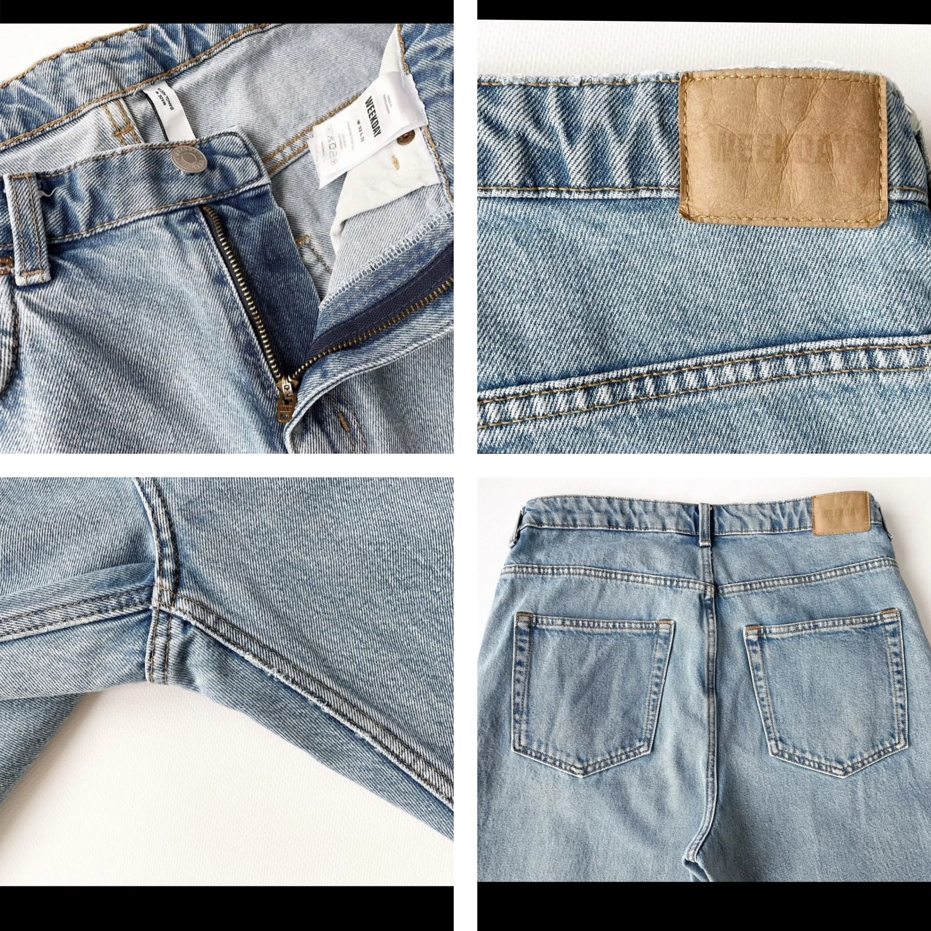 Джинсы 4 пары (Weekday, Zara, Tommy, Reserved) - миниатюра 3