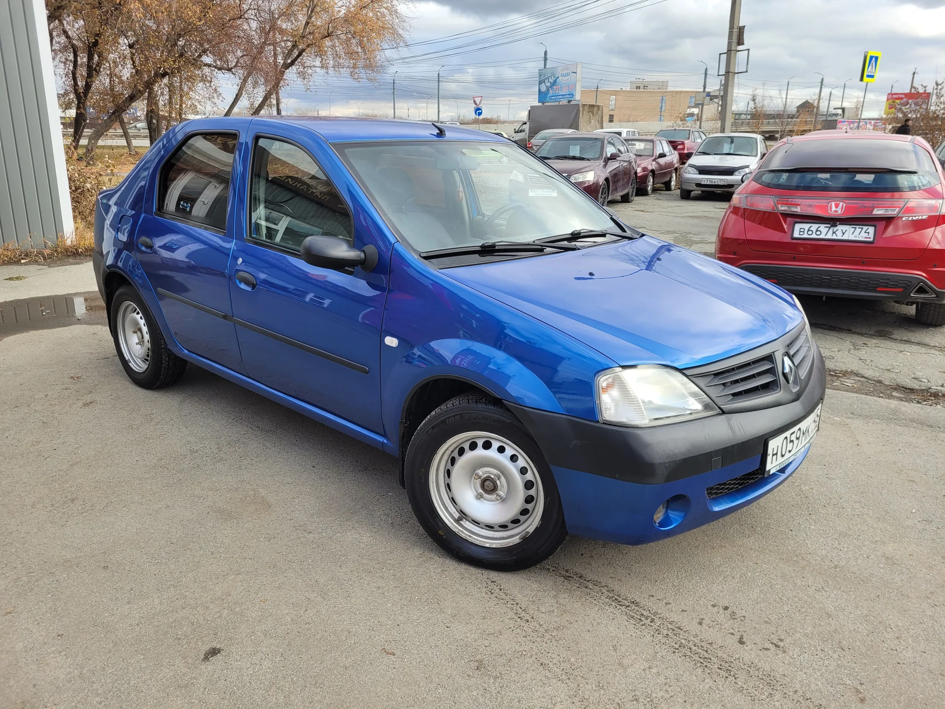 Renault Logan 1.6МТ, 2007-08г.э. - миниатюра 4