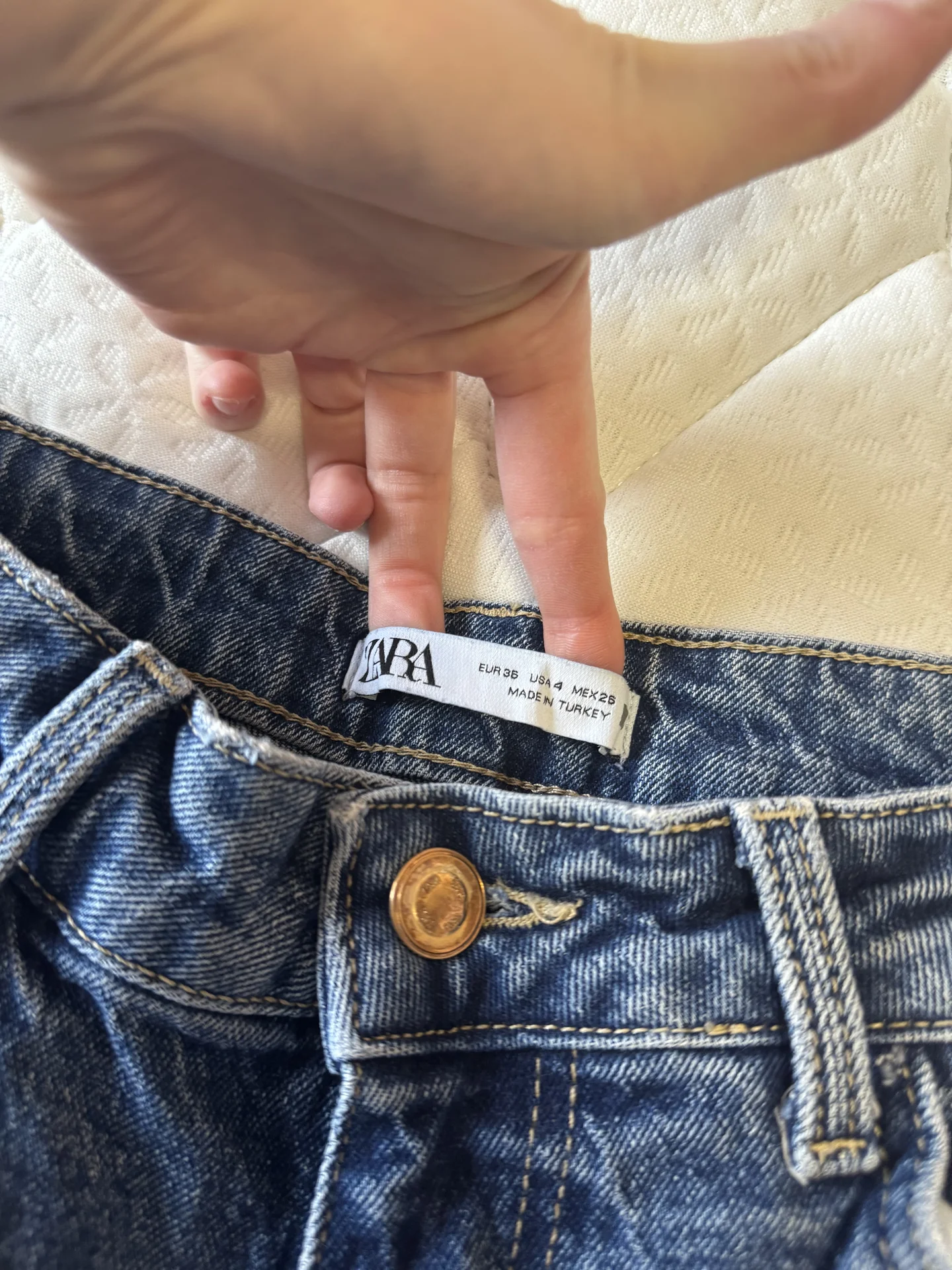 джинсы zara - миниатюра 4