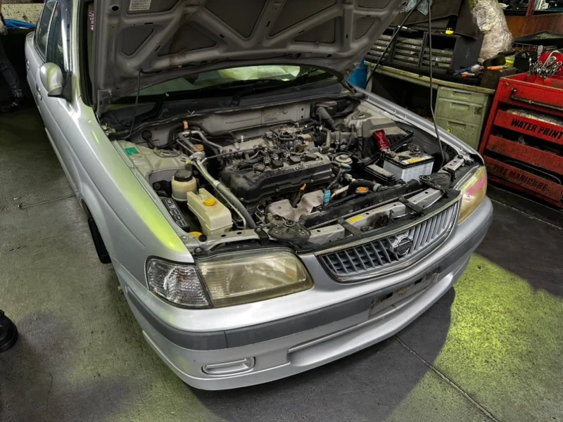 В разбор NISSAN SUNNY FB15 QG15DE 1999 1602 IMODEL - миниатюра 3