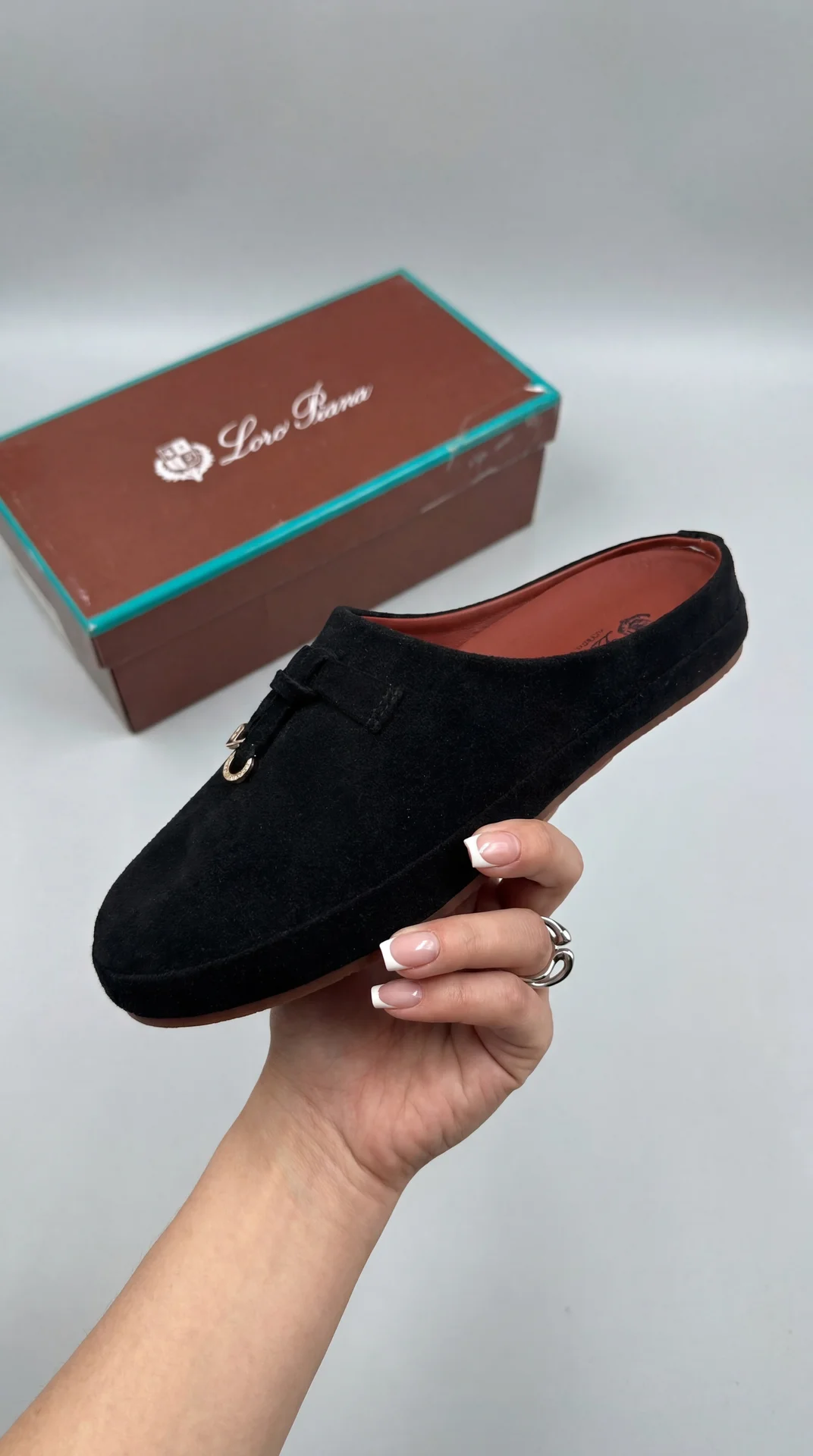 Сабо мюли в стиле Loro Piana - изображение 1