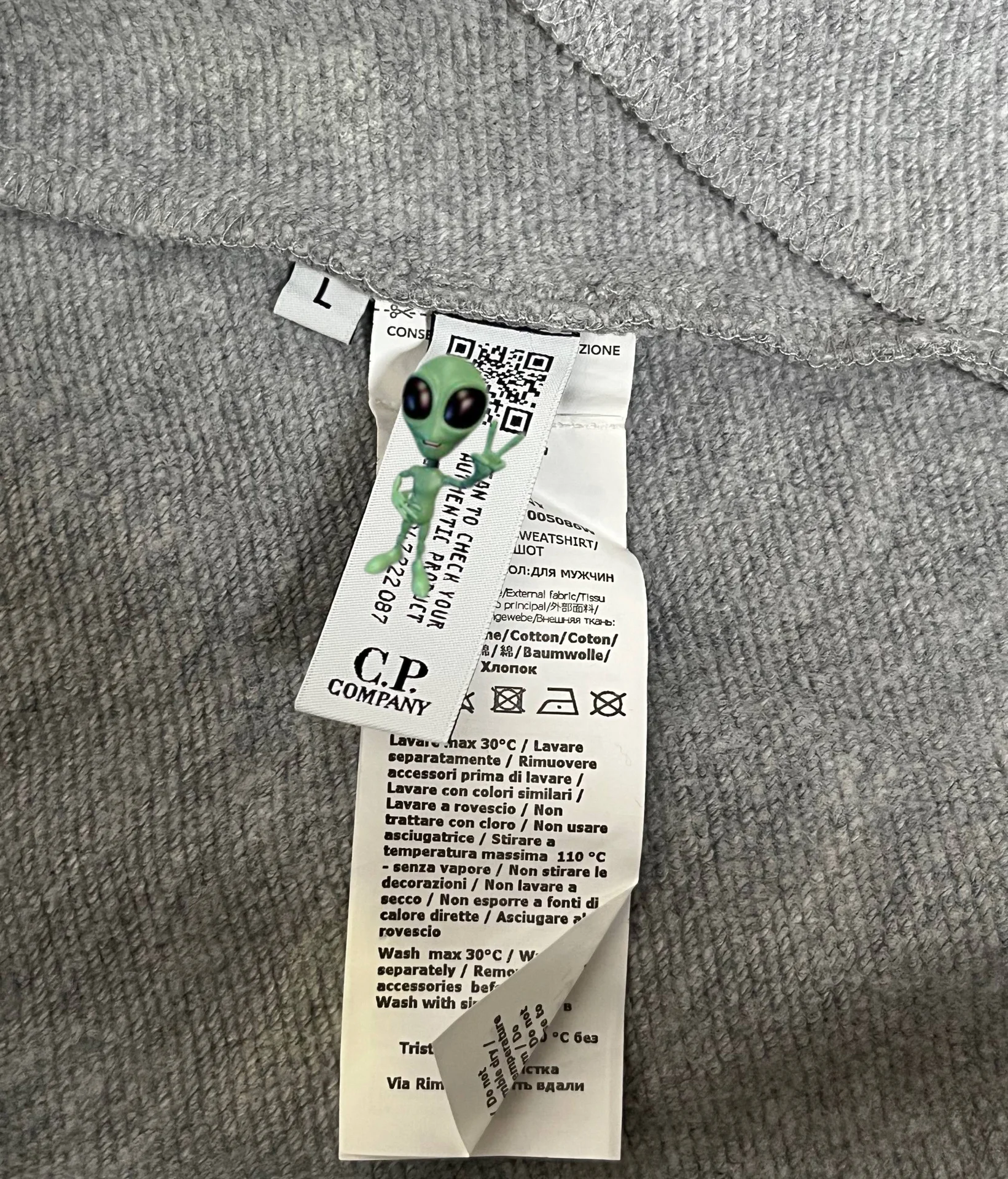 Кофта CP Company оригинал - миниатюра 3