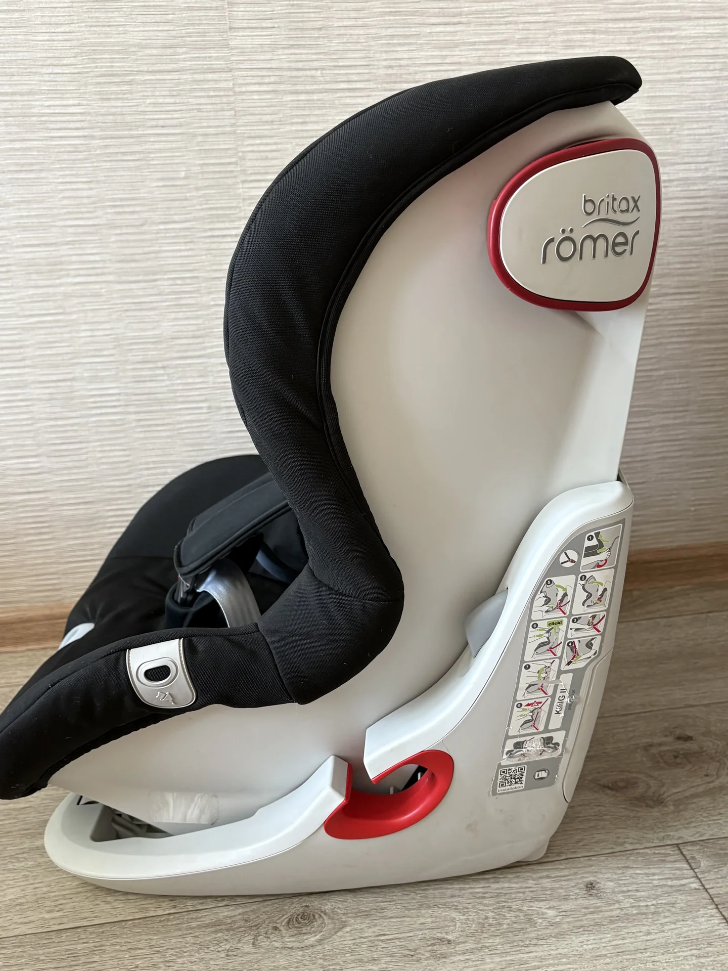 Автомобильное кресло britax romer king 2 - миниатюра 4