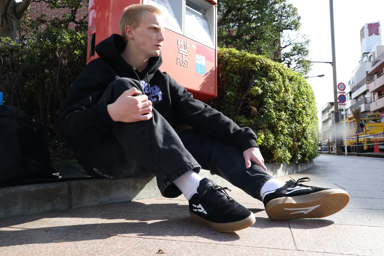 Кеды Lakai Cambridge Black/Gum Suede - миниатюра 2