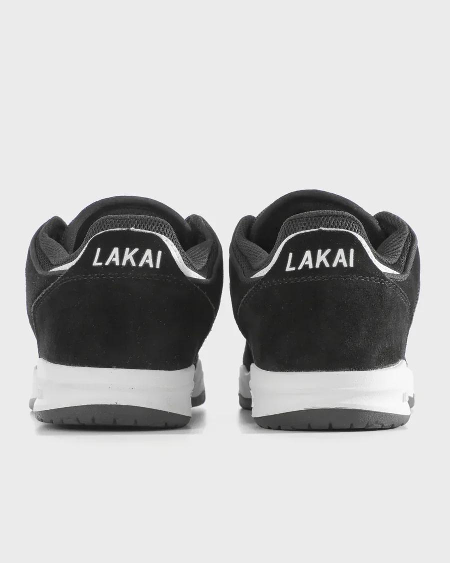 Кеды Lakai Telford Low Black/White Leather - миниатюра 3
