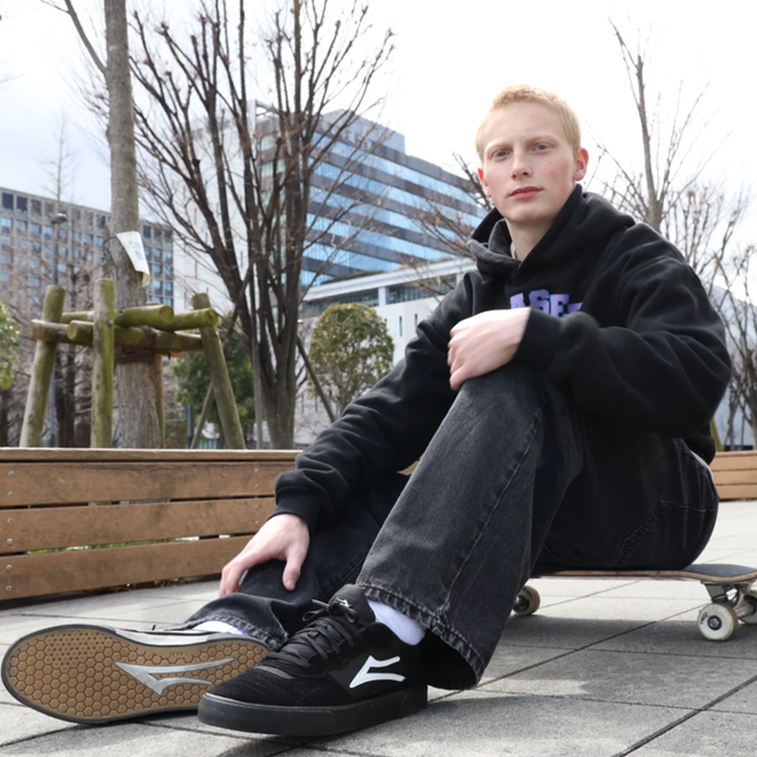 Кеды Lakai Cambridge Black/Black Suede (EG) - миниатюра 5