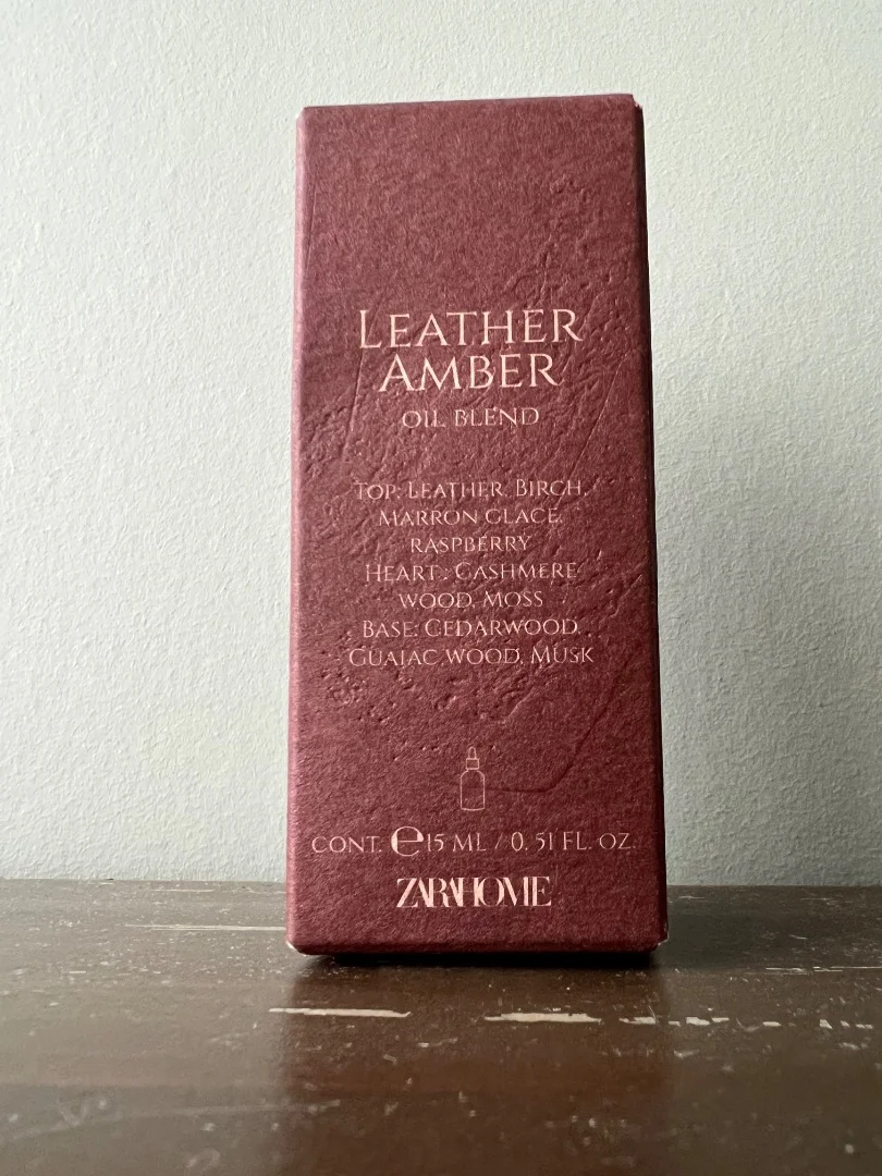 Zara Home эфирное масло Leather Amber - миниатюра 3