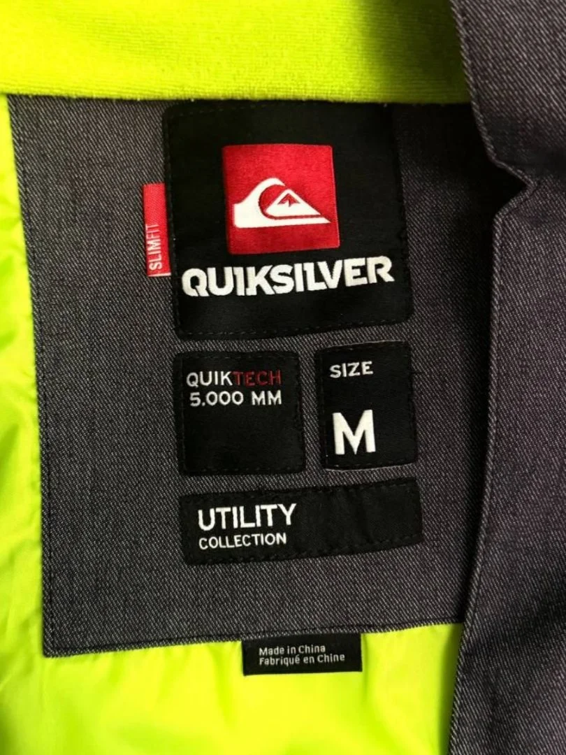 Парка quiksilver оригинал /до -15C /PrimaLoft / M - миниатюра 3