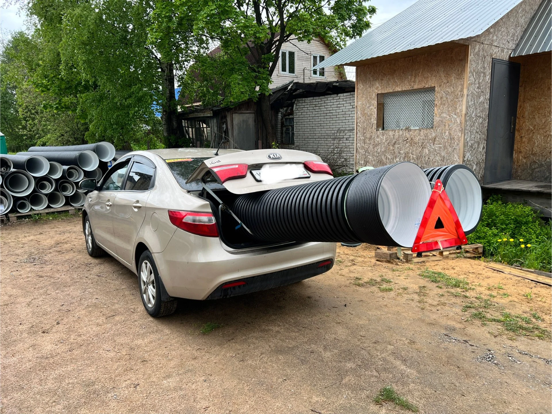 Труба в канаву SN8. Труба на заезд sn8 - миниатюра 2