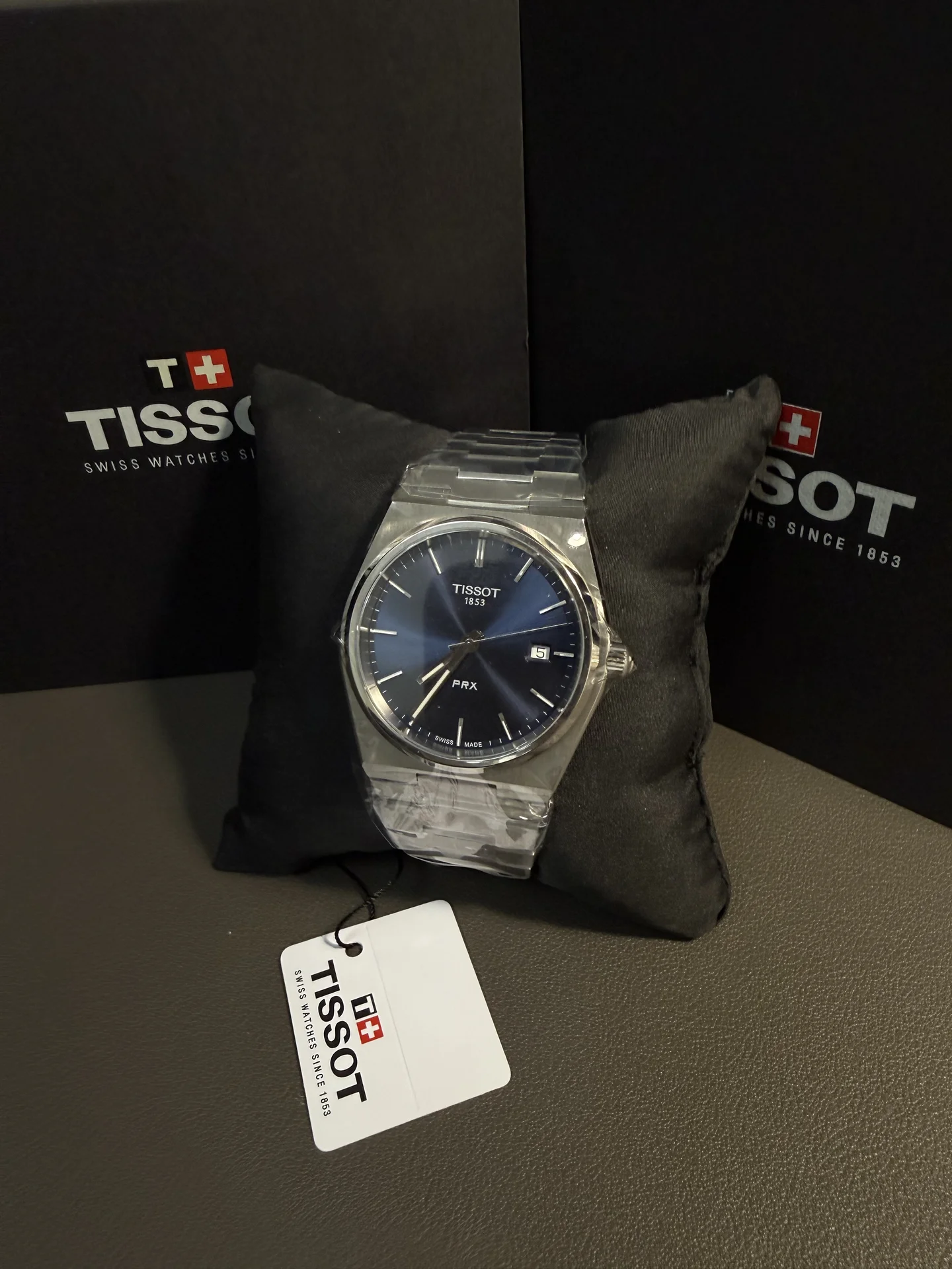 Tissot PRX 40мм океанический синий - Оригинал - миниатюра 2