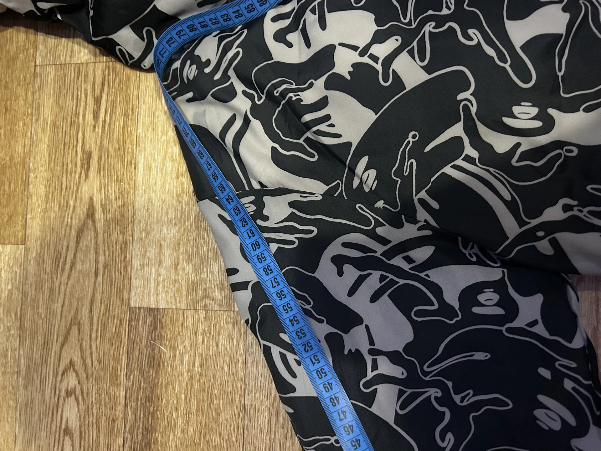 Двусторонний пуховик Bape - миниатюра 2