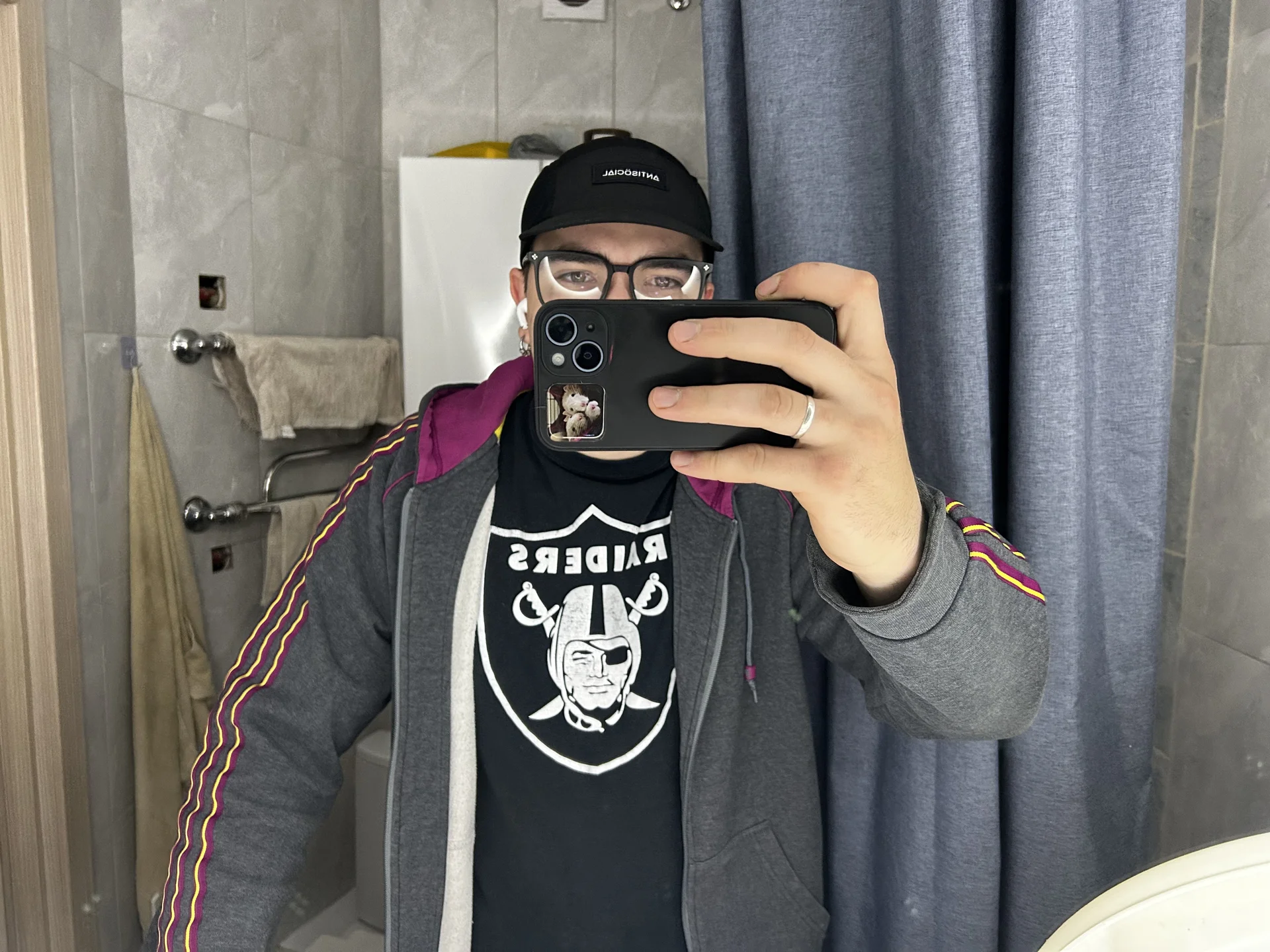 Зип худи adidas L - миниатюра 2